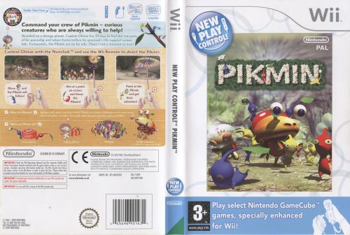 Pikmin Wii EU cover I