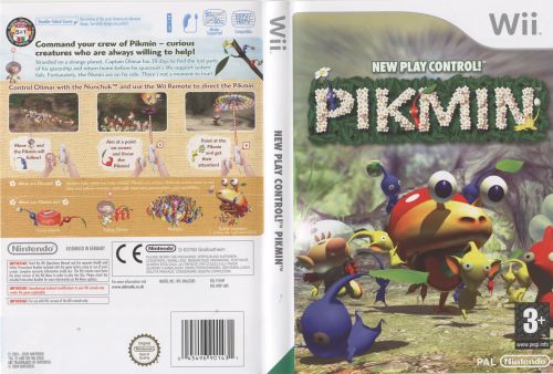 Pikmin Wii EU cover II