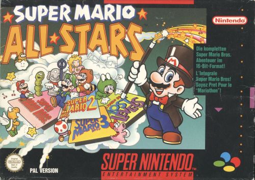 Super Mario All-Stars front