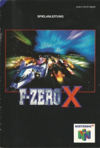 F-Zero X Spielanleitung cover